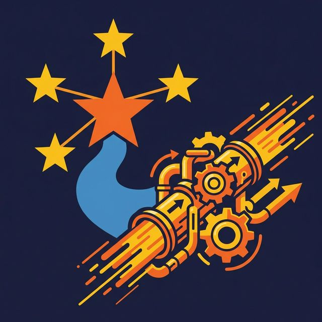 Star schema query execution flowing through a query engine with automatic optimization