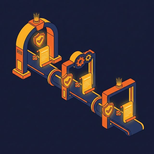 Contract enforcement at pipeline boundaries: ingestion, transformation, serving